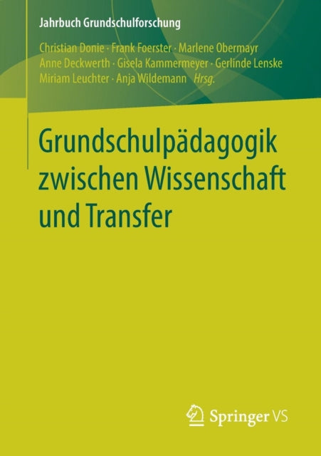 Grundschulpädagogik zwischen Wissenschaft und