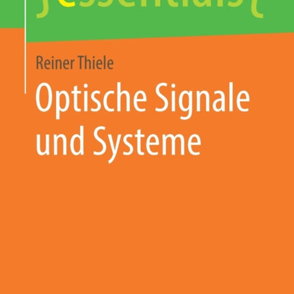 Optische Signale und Systeme