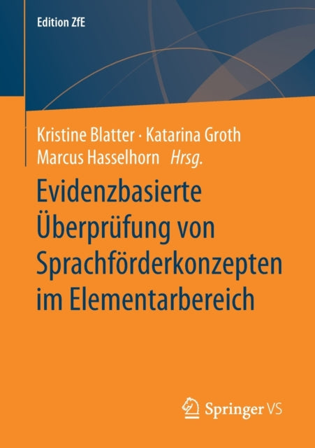 Evidenzbasierte Überprüfung von Sprachförderkonzepten im Elementarbereich