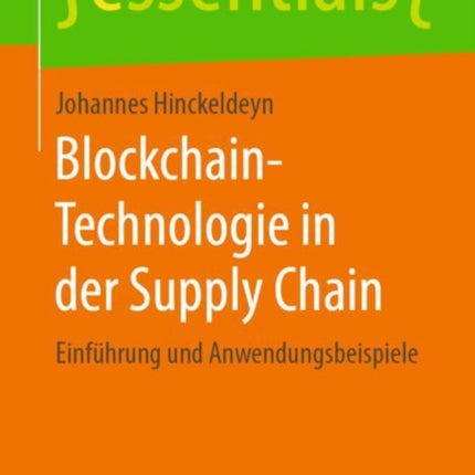 Blockchain-Technologie in Der Supply Chain: