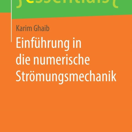 Einführung in Die Numerische Strömungsmechanik