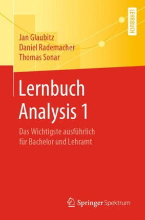 Lernbuch Analysis 1: Das Wichtigste ausführlich