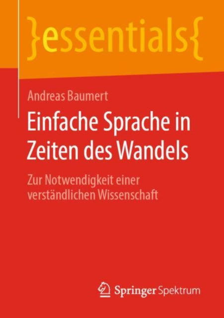 Einfache Sprache in Zeiten des Wandels: Zur
