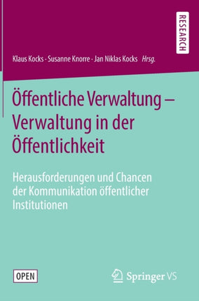 Öffentliche Verwaltung – Verwaltung in der
