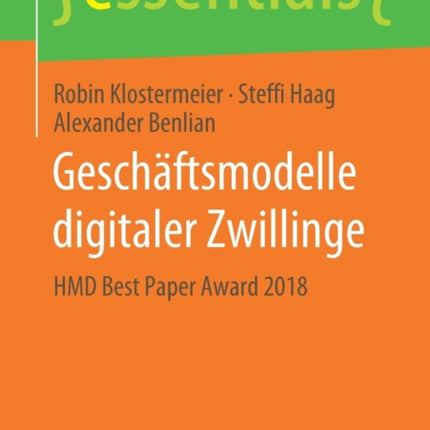 Geschäftsmodelle digitaler Zwillinge: HMD Best