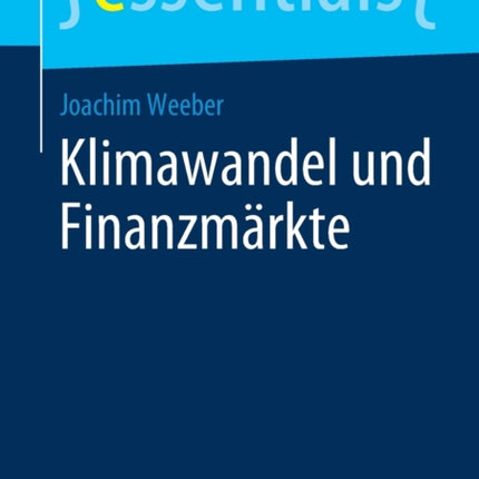 Klimawandel und Finanzmärkte