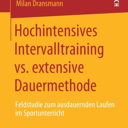 Hochintensives Intervalltraining vs. extensive