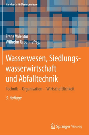 Wasserwesen, Siedlungswasserwirtschaft und