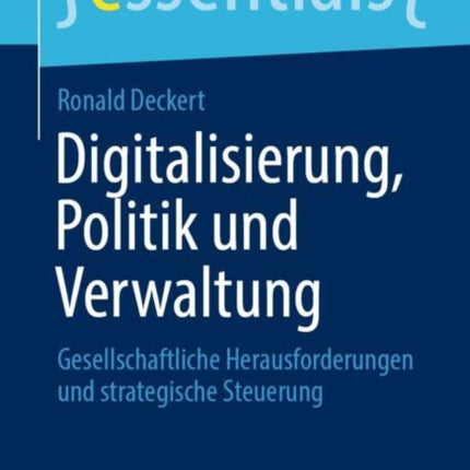 Digitalisierung, Politik und Verwaltung:
