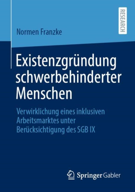 Existenzgründung schwerbehinderter Menschen: