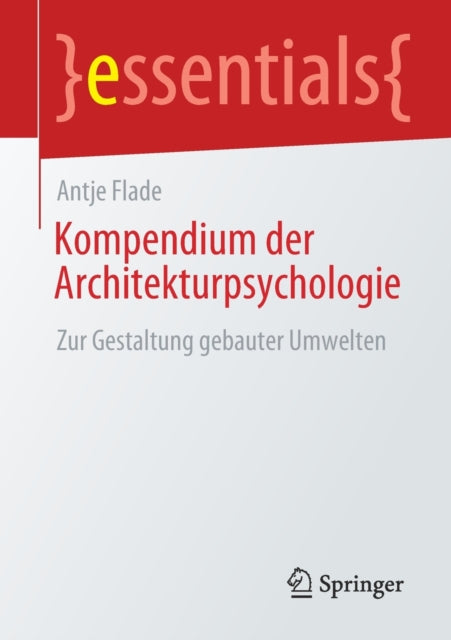 Kompendium der Architekturpsychologie: Zur