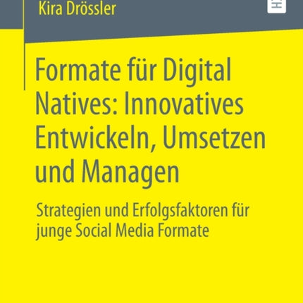 Formate für Digital Natives: Innovatives