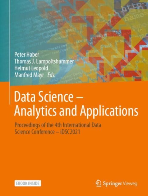 Data Science  Analytics and Applications