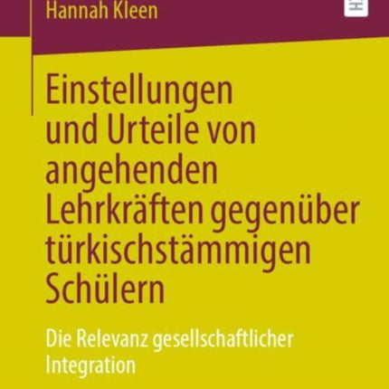 Einstellungen und Urteile von angehenden