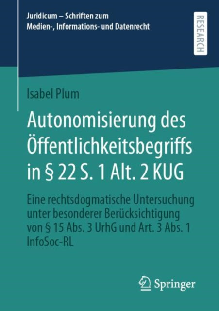 Autonomisierung des Öffentlichkeitsbegriffs in §