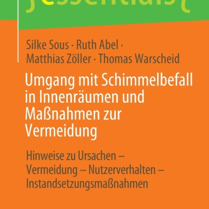 Umgang Mit Schimmelbefall in Innenräumen Und