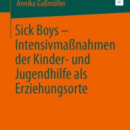 Sick Boys – Intensivmaßnahmen der Kinder- und Jugendhilfe als Erziehungsorte