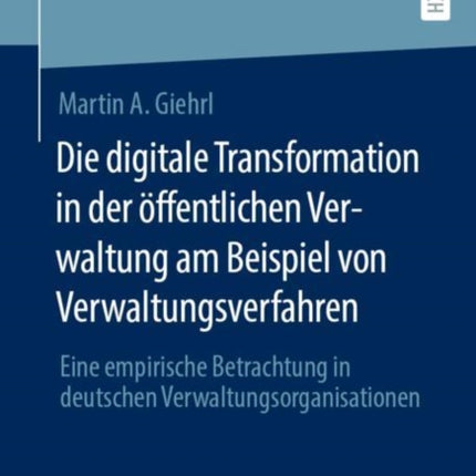 Die digitale Transformation in der öffentlichen