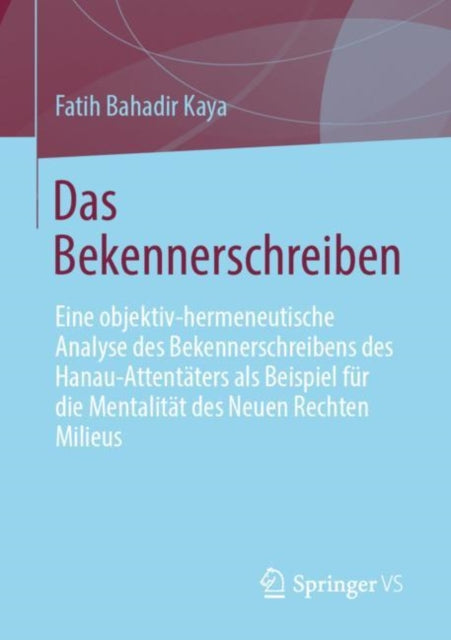 Das Bekennerschreiben: Eine