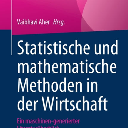 Statistische und mathematische Methoden in der