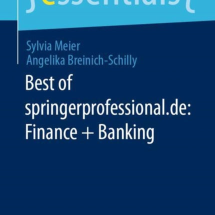 Best of springerprofessional.de: Finance +