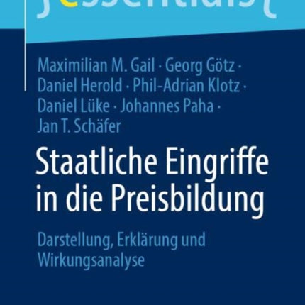 Staatliche Eingriffe in die Preisbildung: