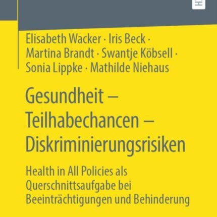 Gesundheit – Teilhabechancen –