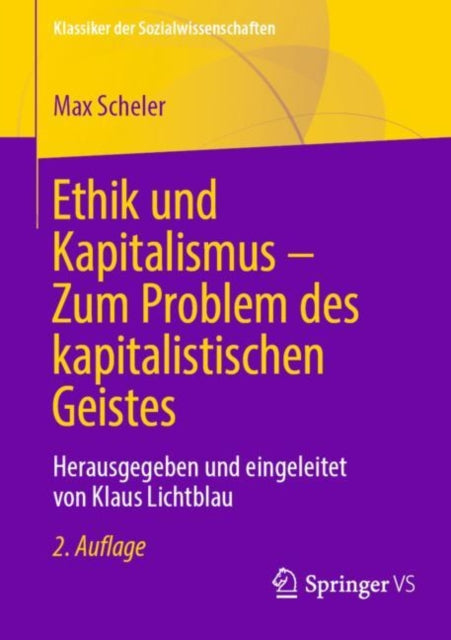Ethik und Kapitalismus – Zum Problem des