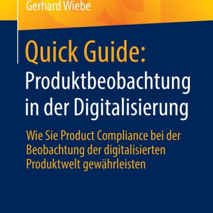 Quick Guide: Produktbeobachtung in der