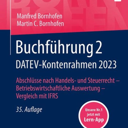 Buchführung 2 DATEVKontenrahmen 2023