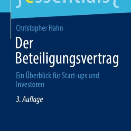 Der Beteiligungsvertrag