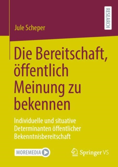 Die Bereitschaft öffentlich Meinung zu bekennen