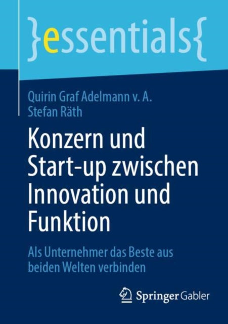 Konzern Und StartUp Zwischen Innovation Und