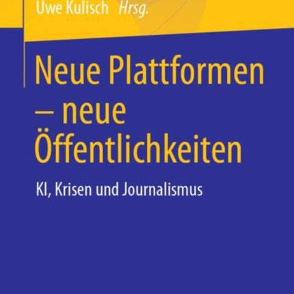 Neue Plattformen  neue Öffentlichkeiten