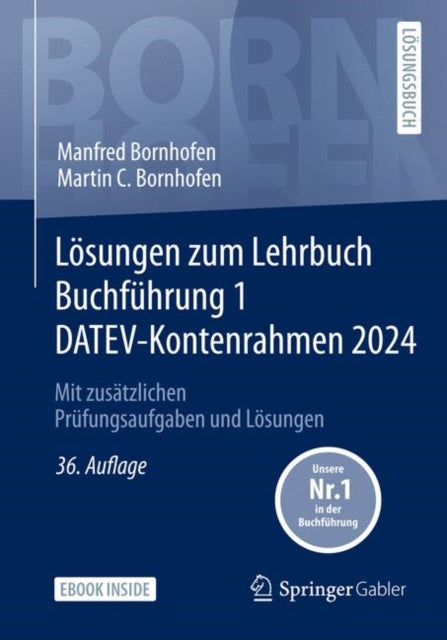 Lösungen zum Lehrbuch Buchführung 1 DATEVKontenrahmen 2024