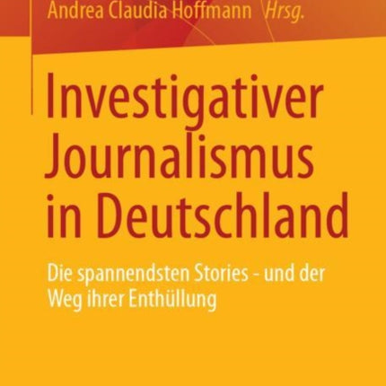 Investigativer Journalismus in Deutschland