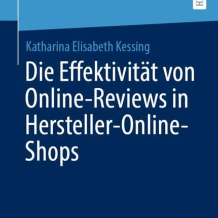 Die Effektivität Von OnlineReviews in HerstellerOnlineShops