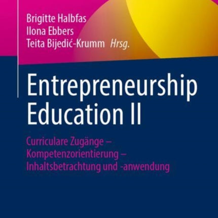 Entrepreneurship Education II