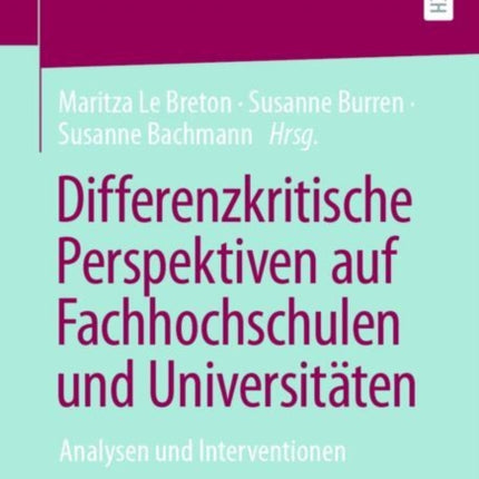 Differenzkritische Perspektiven auf