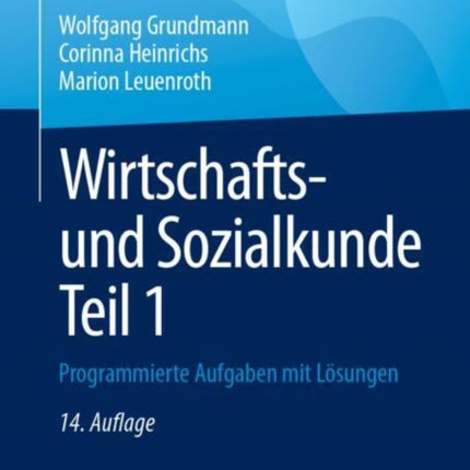 Wirtschafts und Sozialkunde Teil 1