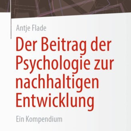 Der Beitrag der Psychologie zur nachhaltigen