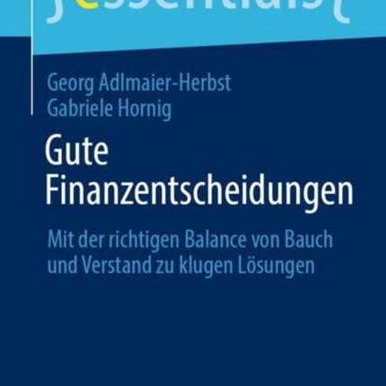 Gute Finanzentscheidungen