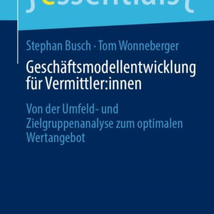 Geschäftsmodellentwicklung für Vermittlerinnen