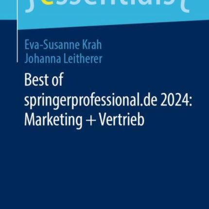 Best of springerprofessional.de 2024 Marketing