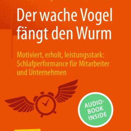 Der wache Vogel fängt den Wurm