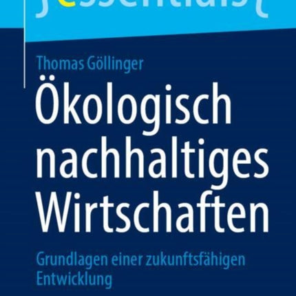 Ökologisch nachhaltiges Wirtschaften