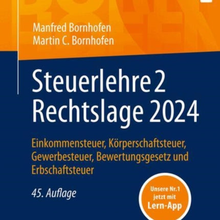 Steuerlehre 2 Rechtslage 2024