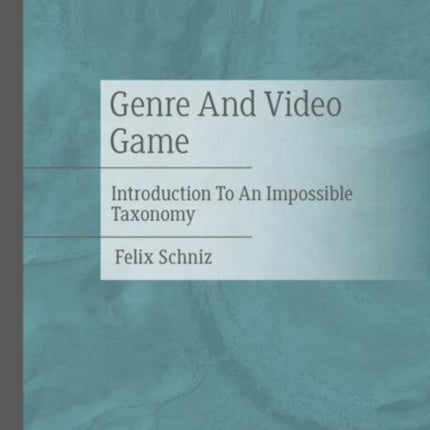 Genre And Video Game