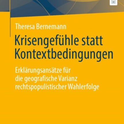 Krisengefühle statt Kontextbedingungen