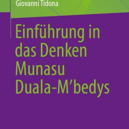 Einführung in das Denken Munasu DualaMbedys
